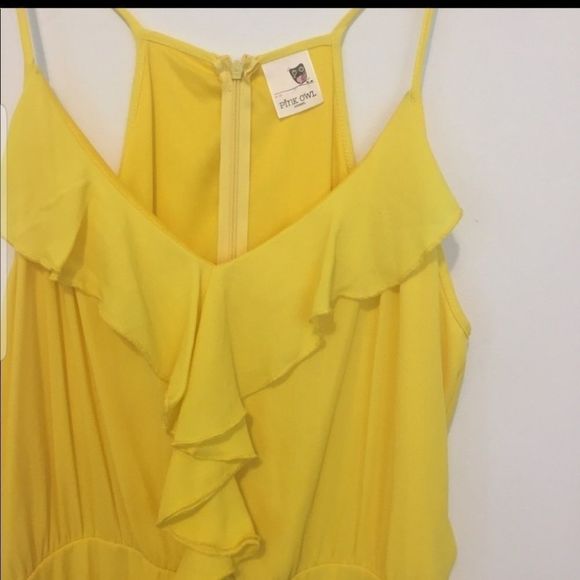 Yellow dress sold on modcloth - Picture 2 of 3